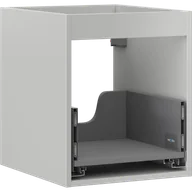 Szafki łazienkowe - Mexen Box-A korpus szafki podumywalkowej 40 cm, 1 szuflada, szary mat - 91AX0-0400-470-1-62 - miniaturka - grafika 1