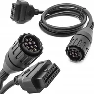 Diagnostyka samochodowa - Adapter Z Obd2 Na Wtyk Bmw 10 Pin Do Motocykli - miniaturka - grafika 1