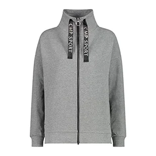 CMP Melange Stretch Fleece Sweatshirt Oversize with Turtleneck Fleece Damska kurtka - Kurtki damskie - miniaturka - grafika 1