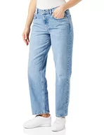 Spodnie damskie - bestseller a/s damskie spodnie jeansowe, jasnoniebieski (light blue denim), 31W / 32L - miniaturka - grafika 1