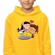 Bluzy dla dziewczynek - Bluza Dziecięca Z Kapturem Trixie&Timmy Wróżkowie Chrzestni -140 Cm (9-11) - miniaturka - grafika 1