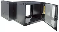 Szafy rack - Intellinet Szafa Network Solutions Szafa wisząca Dwusekcyjna 6U, 600mm, czarny, Fla - miniaturka - grafika 1