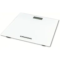 Wagi łazienkowe - Grundig Waga Łazienkowa Biała - miniaturka - grafika 1