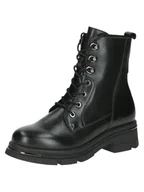 Botki damskie - CAPRICE Damskie sztyblety Lace Boot Heel 9-25218-43, Czarna papka, 40 EU - miniaturka - grafika 1