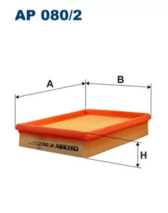 Filtron AP 080/2 FILTR POWIETRZA - Filtry powietrza - miniaturka - grafika 1