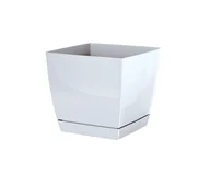 Pozostałe narzędzia ogrodowe - Prosperplast Doniczka Coubi Kolor Biały Rozmiar 210 x 210 x 192 6l) Dzień Kobiet | Taniej o 8% - miniaturka - grafika 1
