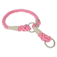 Obroże dla psów - Naturally Good Obroża z liny różowy S - miniaturka - grafika 1