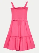 Sukienki i spódniczki dla dziewczynek - Guess Sukienka codzienna J4GK27 WG5S2 Różowy Regular Fit - miniaturka - grafika 1