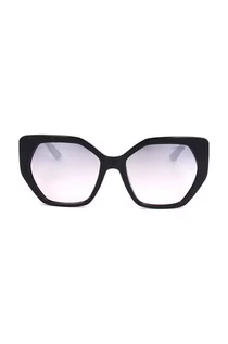 Okulary przeciwsłoneczne - Guess okulary przeciwsłoneczne damskie kolor szary - grafika 1