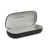 Akcesoria do okularów - Twarde czarne etui Futerał na okulary PolarZone - miniaturka - grafika 1