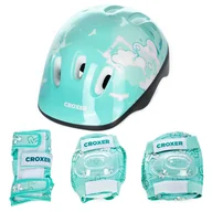 Ochraniacze - Zestaw CROXER Kask Dream XS + Ochraniacze Fibre, rozmiar XS - miniaturka - grafika 1