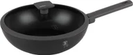 Patelnie - Patelnia Berlinger Haus WOK TYTANOWY Z POKRYWĄ 28cm BERLINGER HAUS BH-8124 ANTRACIT - miniaturka - grafika 1
