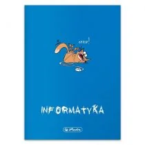 Herlitz Zeszyt A5 Eco PP Informatyka kratka 60 kartek 5 szt. - Zeszyty szkolne - miniaturka - grafika 1