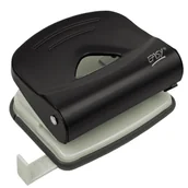 Przybory szkolne - Spokey Dziurkacz Metalowy na 25 kartek czarny - miniaturka - grafika 1