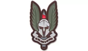 101 Inc. - Naszywka 3D - Spartan - Zielony - Odzież taktyczna i umundurowanie - miniaturka - grafika 1