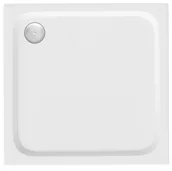 Brodziki prysznicowe - Rea Brodzik prysznicowy akrylowy Rea Belmond biały 80x80 - miniaturka - grafika 1