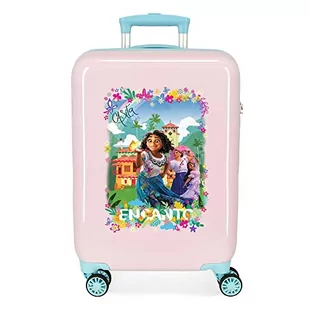 Disney Urok Różowy Kabina Walizka 38x55x20 cms Sztywne ABS Zamknięcie kombinowane boczne 34L 2 kg 4 Podwójne Koła Bagaż ręczny, Różowy, Walizka kabinowa - Walizki - miniaturka - grafika 1