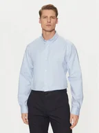 Koszule męskie - Calvin Klein Koszula K10K113614 Niebieski Regular Fit - miniaturka - grafika 1