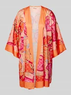 Bielizna nocna - Kimono z naszywką z logo - miniaturka - grafika 1