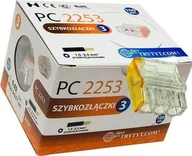 Akcesoria do statywów - Szybkozłączka Trytyt Złączka samozaciskowa 3x2,5 PC 2253 100szt - miniaturka - grafika 1