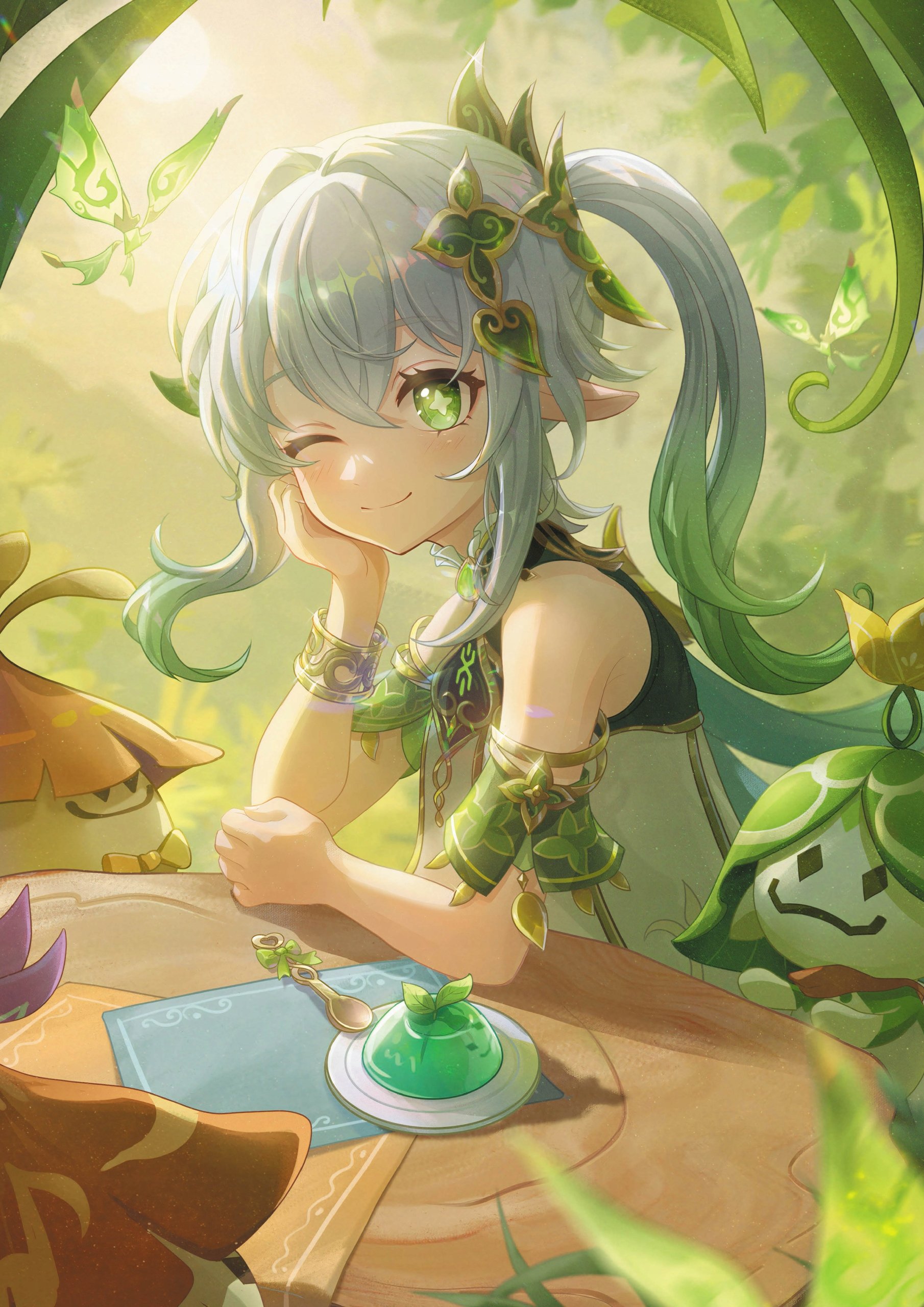Plakat A1 Genshin Impact Anime Gra Nahida Kusanali