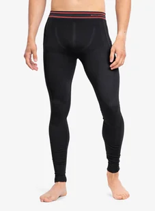 Legginsy termoaktywne Brubeck Active Wool Pants - black - Kalesony - miniaturka - grafika 1