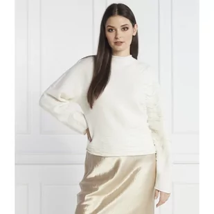 Liviana Conti Wełniany sweter | Relaxed fit | z dodatkiem kaszmiru - Swetry damskie - miniaturka - grafika 1
