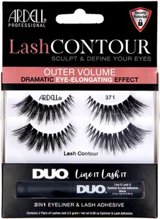 Ardell Lash Contour Elongate Outer Volume 371 - Sztuczne rzęsy] 371 - Sztuczne rzęsy i akcesoria - miniaturka - grafika 1