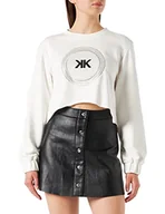 Bluzy damskie - KENDALL & KYLIE Bluza damska, Off White, XL - miniaturka - grafika 1