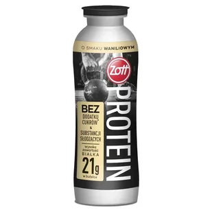 Zott Protein Drink Napój mleczny wanilia 250 ml - Kefiry, jogurty, maślanki - miniaturka - grafika 1