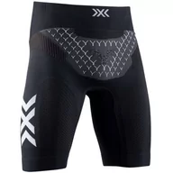 Spodnie sportowe męskie - XBIONIC spodenki biegowe męskie TWYCE RUN SHORTS 4.0 opal black/arctic white - miniaturka - grafika 1
