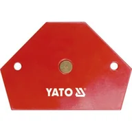 Akcesoria spawalnicze - YATO Spawalniczy kątownik magnetyczny 64x95x14mm YT-0866 - miniaturka - grafika 1