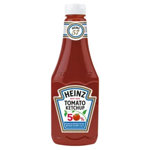 Heinz Ketchup Pomidorowy 50% Mniej Cukru I Soli Tomato Ketchup 875Ml - Ketchup - miniaturka - grafika 1