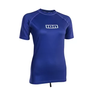 Koszulka surfingowa damska ION Lycra Promo LS concord-blue - Pianki do pływania - miniaturka - grafika 1