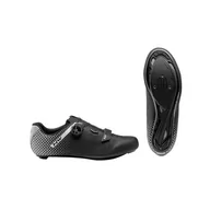 Buty rowerowe - Buty rowerowe szosowe męskie NORTHWAVE CORE PLUS 2 czarne - miniaturka - grafika 1
