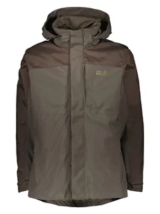 Jack Wolfskin Funkcyjna kurtka 3w1 w kolorze khaki - Kurtki i kamizelki sportowe męskie - miniaturka - grafika 1