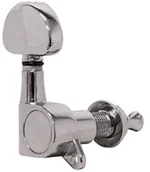 Części gitarowe, konserwacja gitary - GEWA gitara mechaniczna chrom, duży przycisk Grover, kąt 135° - miniaturka - grafika 1