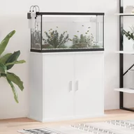 Akwaria i zestawy akwarystyczne - vidaXL Szafka pod akwarium, biała, 81x36x73cm, materiał drewnopochodny - miniaturka - grafika 1