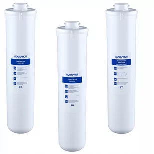 Zestaw 3 wkładów filtrujących Aquaphor K3, KH, K7 - Wkłady filtrujące - miniaturka - grafika 1