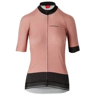 Koszulki rowerowe - Koszulka rowerowa KROSS Flow Lady 2.0 ( L) Różowo-czarny - miniaturka - grafika 1