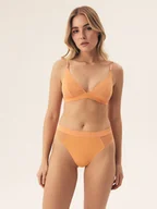 Biustonosze - Biustonosz braletka Saoui Bloovii pomarańczowy M - miniaturka - grafika 1