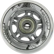 Akcesoria do skatingu - Nils Zestaw kółek Extreme PU 70x24 82A 4szt + ABEC-7 8 szt przezroczyste 16-32-014 - miniaturka - grafika 1