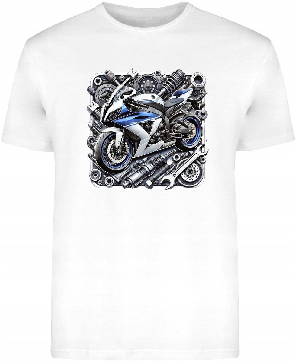 Koszulka dla Motocyklisty R1 ninja Hayabusa Ścigacz Tshirt R-XXL A942