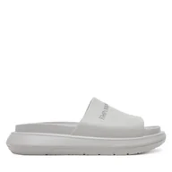 Klapki i japonki męskie - Klapki Emporio Armani X4P134 XD405 00096 Szary - miniaturka - grafika 1