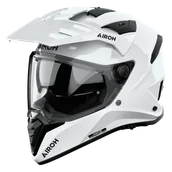 Kaski motocyklowe - Kask Adventure Airoh Bandit Złamany BiałyL - miniaturka - grafika 1