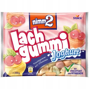 Żelki Nimm2 Lach Gummi Jogurt 200 g - Żelki - miniaturka - grafika 1