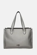 Torebki damskie - Duża shopperka Nobo w stalowym kolorze - miniaturka - grafika 1