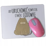 Podkładki pod mysz - Podkładka pod mysz myszkę mousepad z kotem KOT - miniaturka - grafika 1
