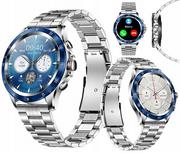 Smartwatch - SG-Gadgets NX1 Srebrno-niebieski - miniaturka - grafika 1