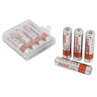 Baterie i akcesoria - 4Szt X Akumulatorki Bateria Aaa Male 2500Mah R3 - miniaturka - grafika 1